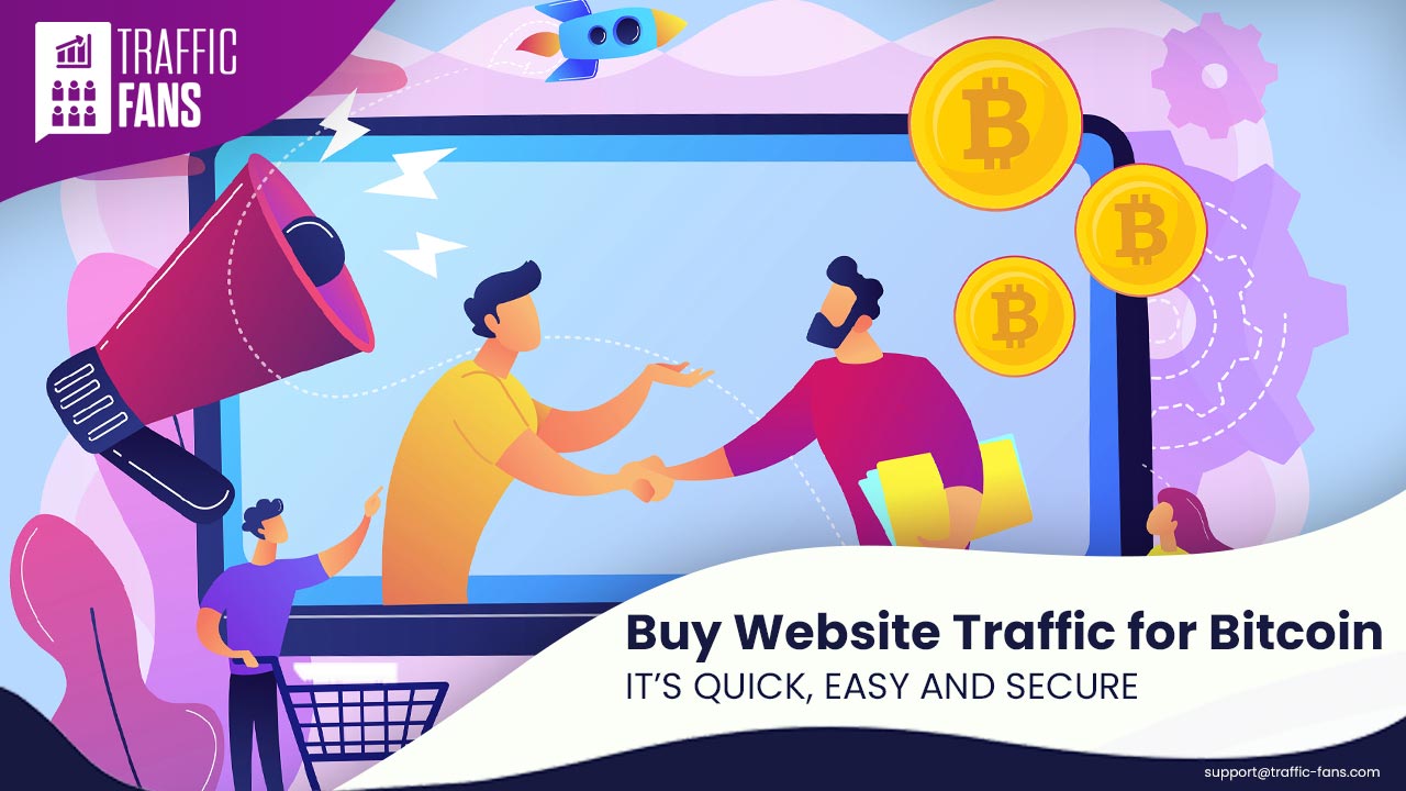 buy web traffic with bitcoin